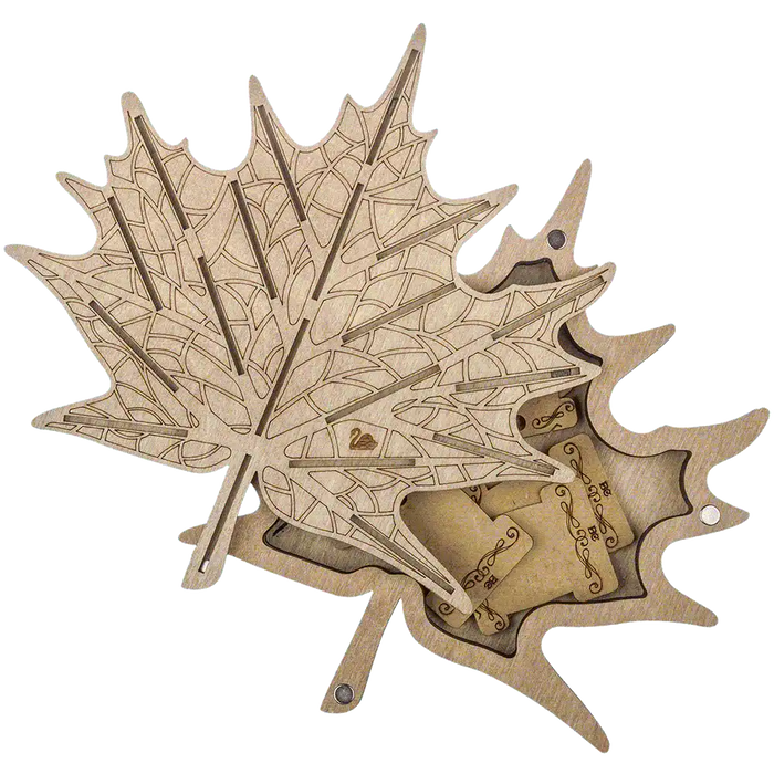 Storage Box for handcraft and 21 bobbins included Wonderland Crafts Organizer Box - HobbyJobby