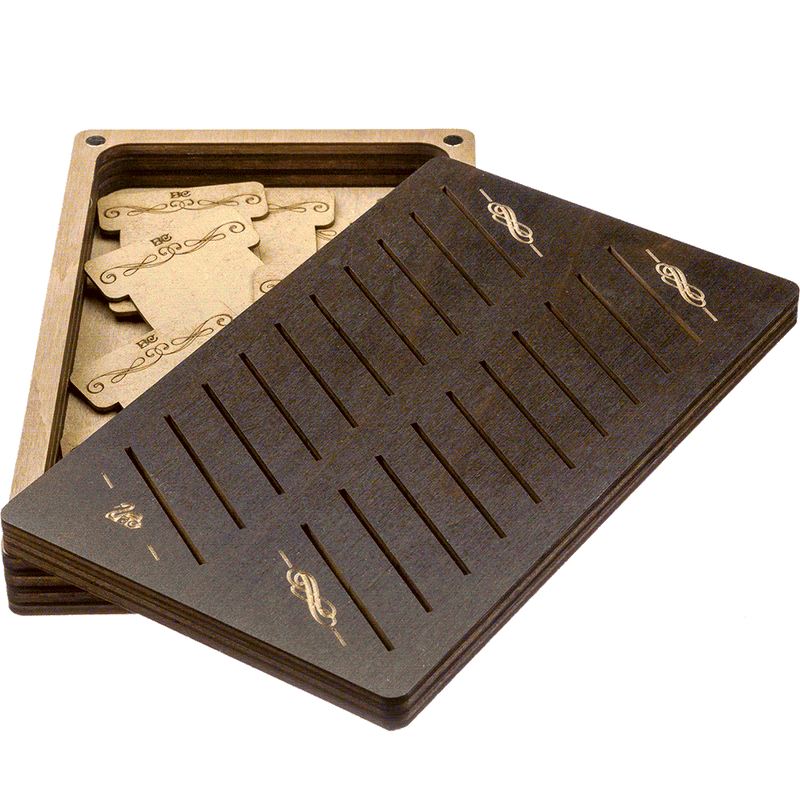 Storage Box for handcraft and 22 bobbins included Wonderland Crafts Organizer Box - HobbyJobby
