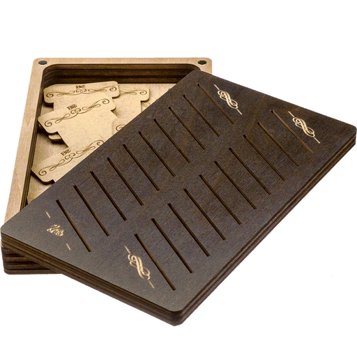 Storage Box for handcraft and 22 bobbins included Wonderland Crafts Organizer Box - HobbyJobby