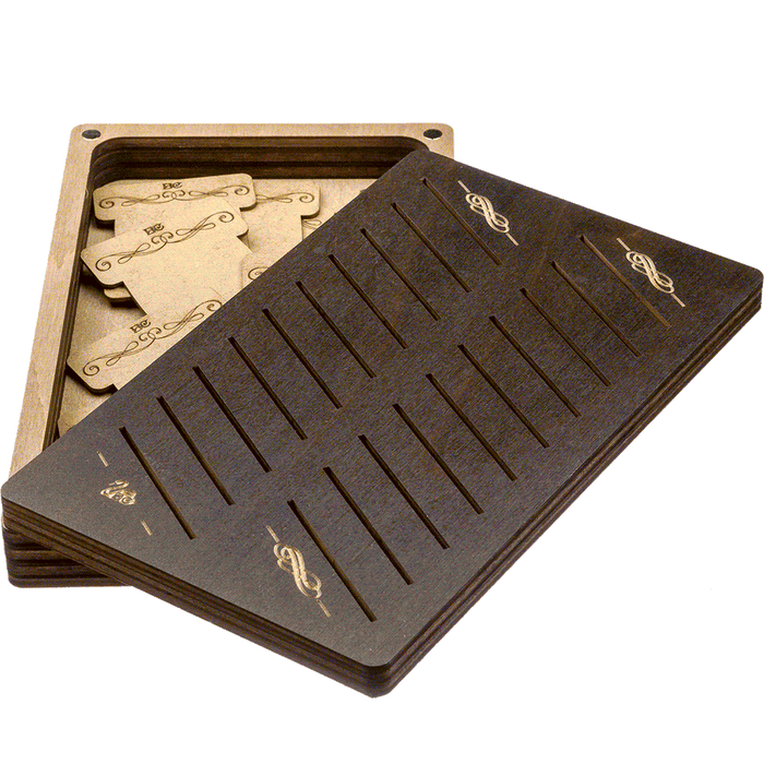 Storage Box for handcraft and 22 bobbins included Wonderland Crafts Organizer Box - HobbyJobby