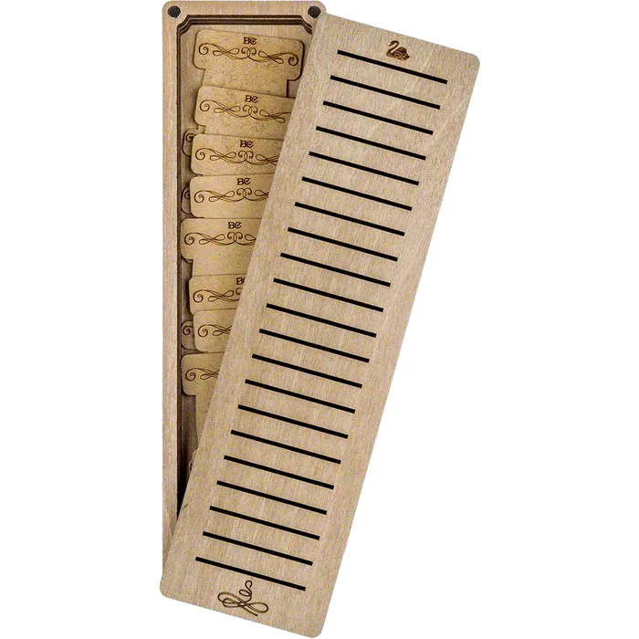 Storage Box for handcraft and 23 bobbins included Wonderland Crafts Organizer Box - HobbyJobby