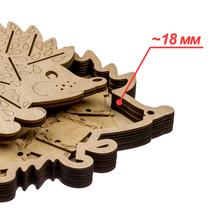 Storage Box for handcraft and 26 bobbins included Wonderland Crafts Organizer Box - HobbyJobby