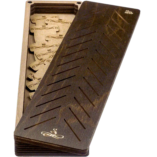 Storage Box for handcraft and 28 bobbins included Wonderland Crafts Organizer Box - HobbyJobby