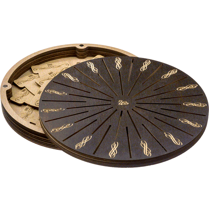 Storage Box for handcraft and 32 bobbins included Wonderland Crafts Organizer Box - HobbyJobby