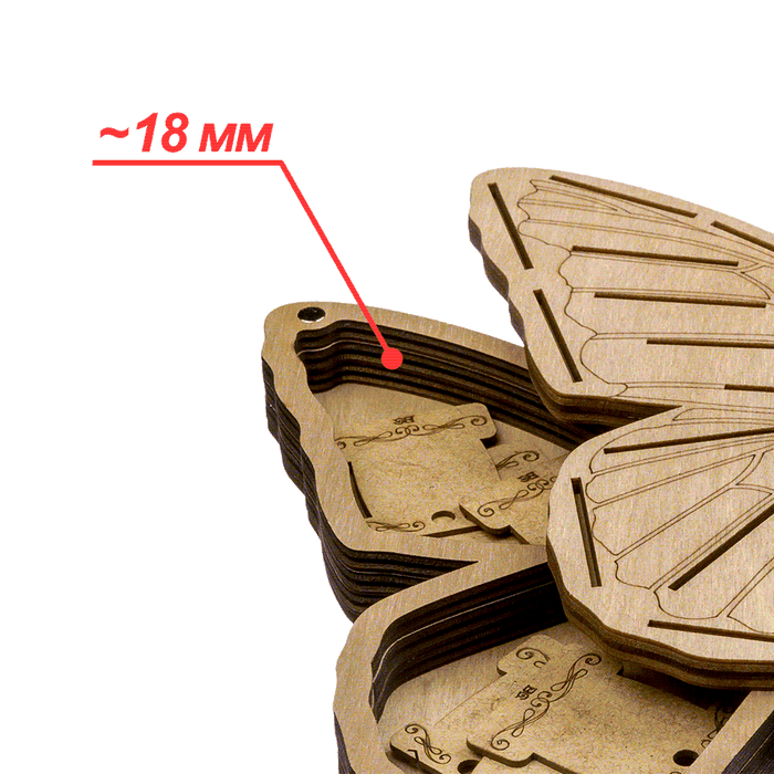 Storage Box for handcraft and 33 bobbins included Wonderland Crafts Organizer Box - HobbyJobby