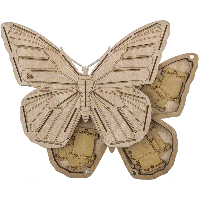 Storage Box for handcraft and 33 bobbins included Wonderland Crafts Organizer Box - HobbyJobby