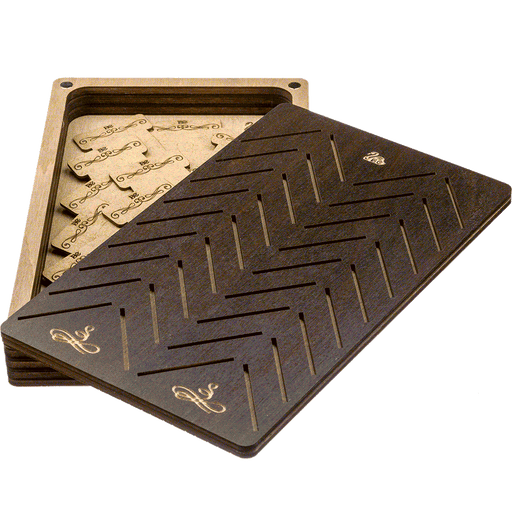 Storage Box for handcraft and 38 bobbins included Wonderland Crafts Organizer Box - HobbyJobby