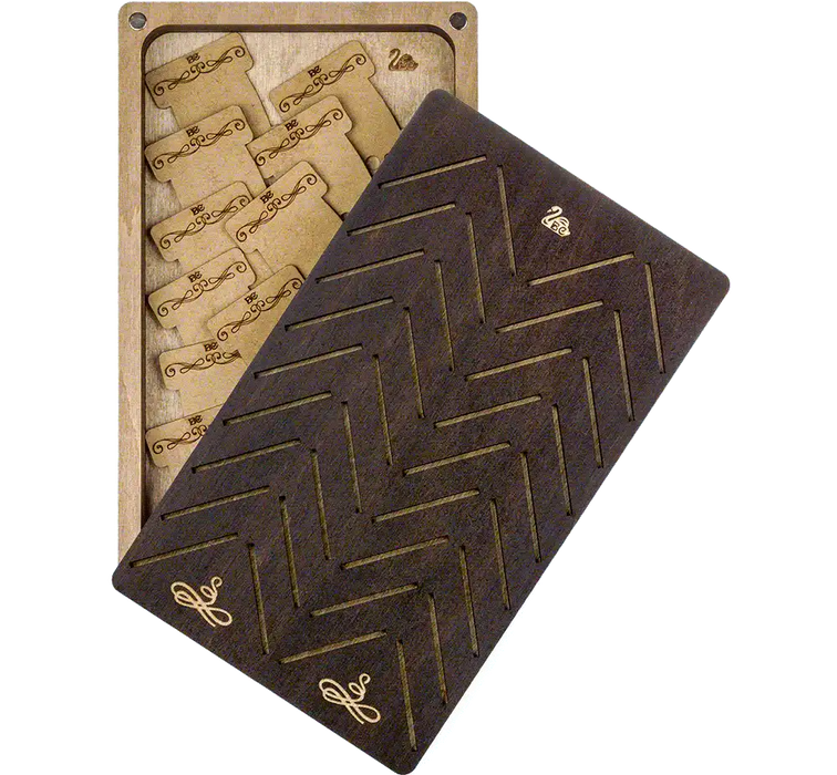 Storage Box for handcraft and 38 bobbins included Wonderland Crafts Organizer Box - HobbyJobby