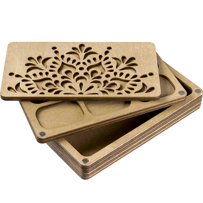 Storage Needlecraft Box - Multilayer Bead Organizer Wonderland Crafts Organizer Box - HobbyJobby