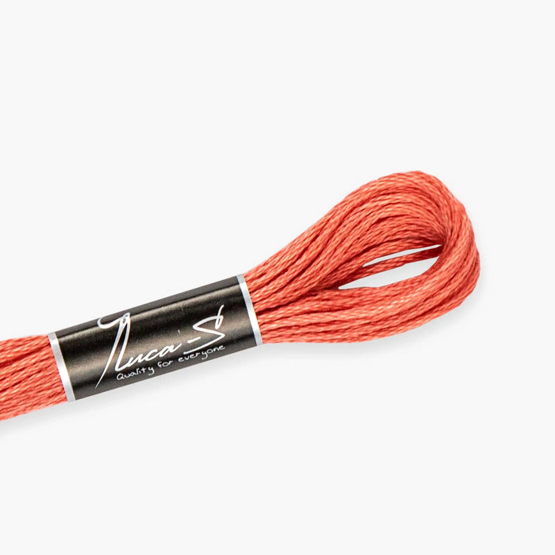 Stranded Cotton Luca-S - 53 / DMC 351 / Anchor 10 Stranded Cotton - HobbyJobby