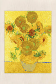 Sunflowers - Van Gogh, The National Gallery DMC Cross Stitch Kits - HobbyJobby