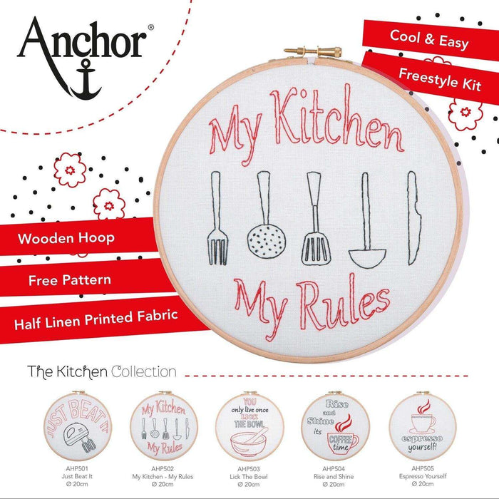 The Kitchen Collection - AHP502, My Kitchen - My Rules Freestyle Kits - HobbyJobby