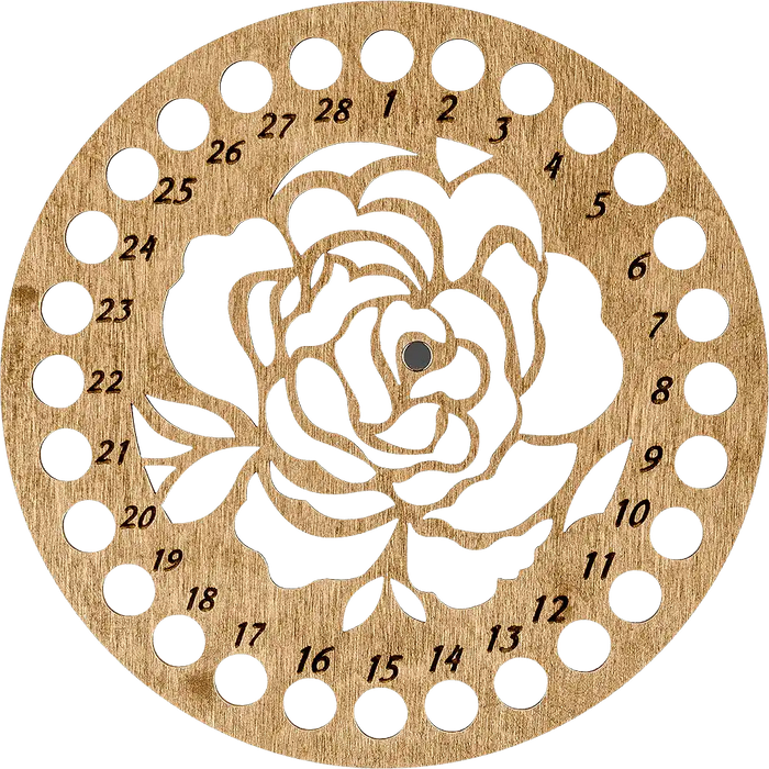 Thread Organizer - Wooden Floss Organizer Wonderland Crafts Floss Organizer - HobbyJobby