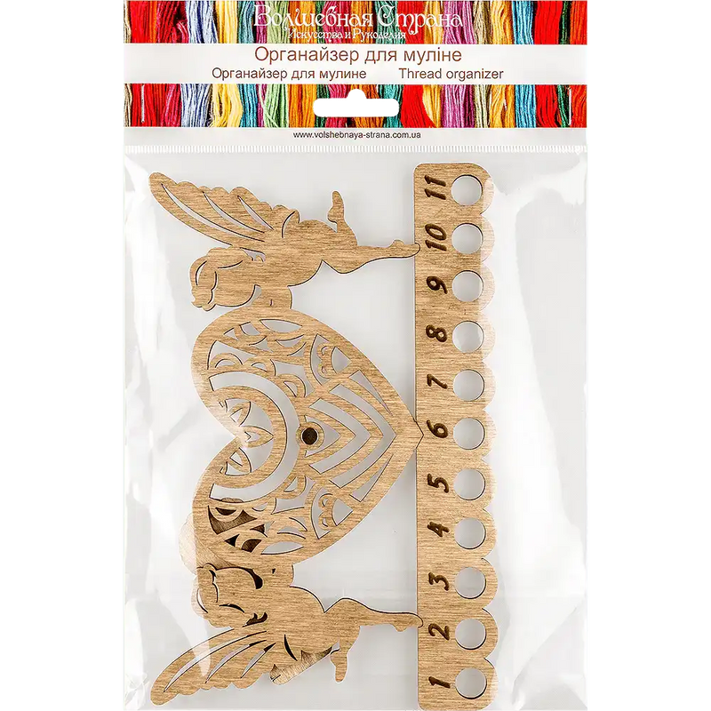 Thread Organizer - Wooden Floss Organizer Wonderland Crafts Floss Organizer - HobbyJobby