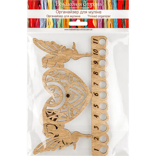 Thread Organizer - Wooden Floss Organizer Wonderland Crafts Floss Organizer - HobbyJobby