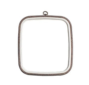 Transparent Square Embroidery Hoop - Nurge Flexible Cross Stitch Hoop Nurge Hoops - HobbyJobby