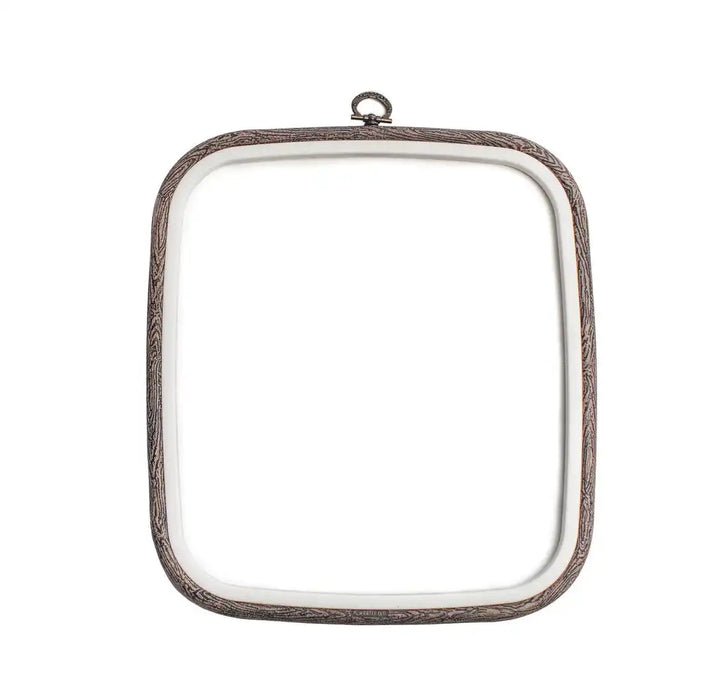 Transparent Square Embroidery Hoop - Nurge Flexible Cross Stitch Hoop Nurge Hoops - HobbyJobby