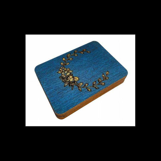 Wooden Needle Case. Blue HobbyJobby Needle Cases - HobbyJobby