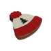 Wooden needle case "Christmas hat" HobbyJobby Needle Cases - HobbyJobby