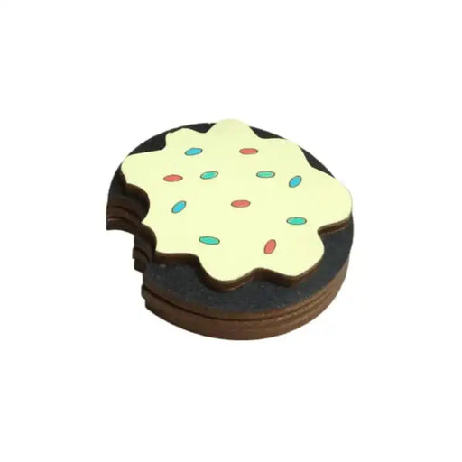 Wooden needle case "Yellow cake" HobbyJobby Needle Cases - HobbyJobby