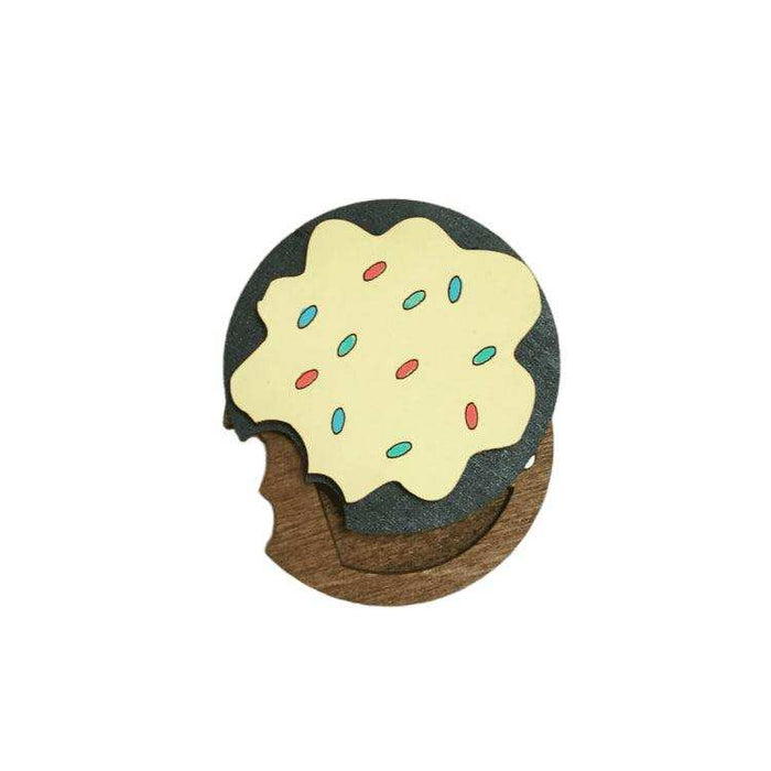 Wooden needle case "Yellow cake" HobbyJobby Needle Cases - HobbyJobby