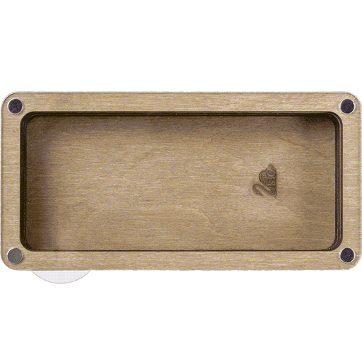 Wooden Storage Box for Handcrafts Wonderland Crafts Organizer Box - HobbyJobby