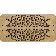 Wooden Storage Box for Handcrafts Wonderland Crafts Organizer Box - HobbyJobby