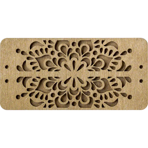 Wooden Storage Box for Handcrafts Wonderland Crafts Organizer Box - HobbyJobby