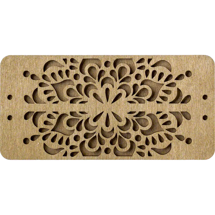 Wooden Storage Box for Handcrafts Wonderland Crafts Organizer Box - HobbyJobby