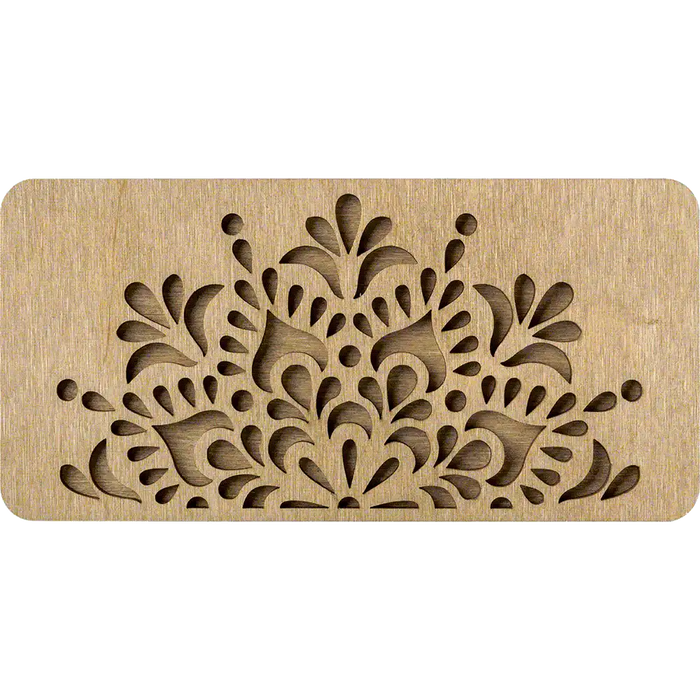 Wooden Storage Box for Handcrafts Wonderland Crafts Organizer Box - HobbyJobby