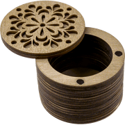 Wooden Storage Box for Handcrafts Wonderland Crafts Organizer Box - HobbyJobby