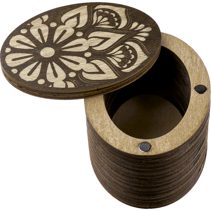 Wooden Storage Box for Handcrafts Wonderland Crafts Organizer Box - HobbyJobby