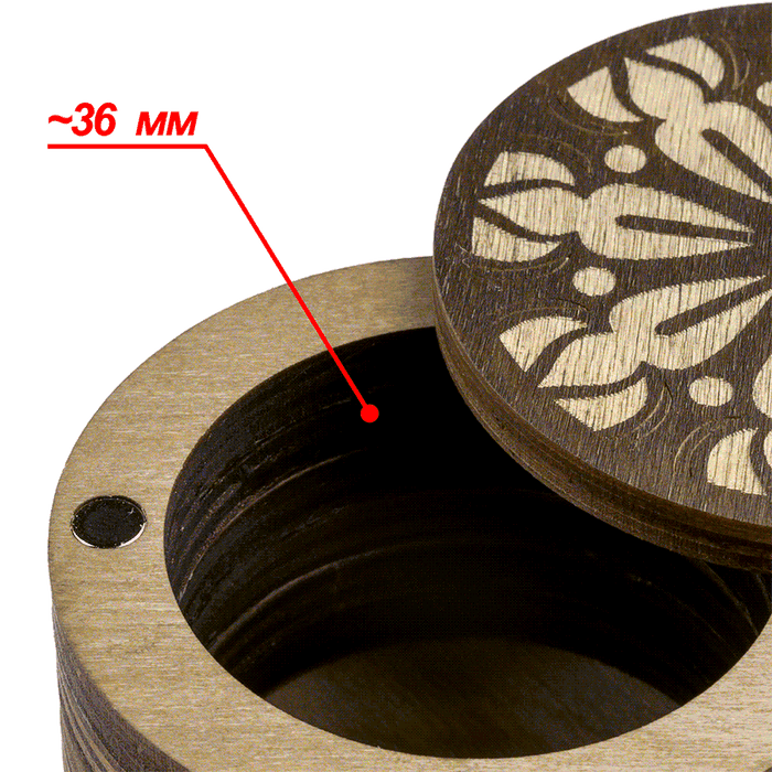 Wooden Storage Box for Handcrafts Wonderland Crafts Organizer Box - HobbyJobby