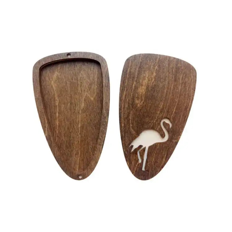 SCISSOR CASE "FLAMINGOS" KF058/50