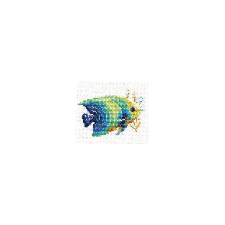 Alisa Cross Stitch Kit - Tropical Fishes Alisa Cross Stitch Kits - HobbyJobby