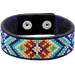 Bracelet Needlecraft Kit - Cross Stitch Kits on Leather Wonderland Crafts Bracelet Kits - HobbyJobby