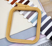 Cross Stitch Hoop, Beige - Nurge Embroidery Hoop Hoops - HobbyJobby