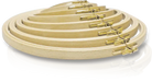 Cross Stitch Hoops, Nurge Beech Embroidery Hoops Hoops - HobbyJobby