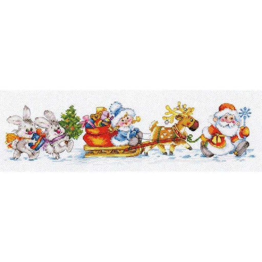 Cross Stitch Kit Alisa - Happy New Year! 0-186 Alisa Cross Stitch Kits - HobbyJobby