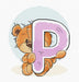 Cross Stitch Kit Alphabet - Luca-S Kit - Letter „P” B1217 - HobbyJobby