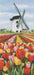 Cross Stitch Kit Anchor - Dutch Tulips Landscape Cross Stitch Kits - HobbyJobby