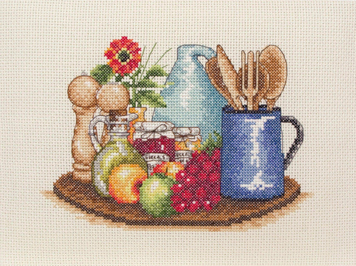 Cross Stitch Kit Anchor - Kitchen Cross Stitch Kits - HobbyJobby
