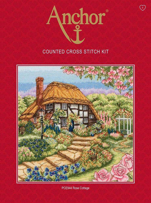 Cross Stitch Kit Anchor - Rose Cottage Cross Stitch Kits - HobbyJobby