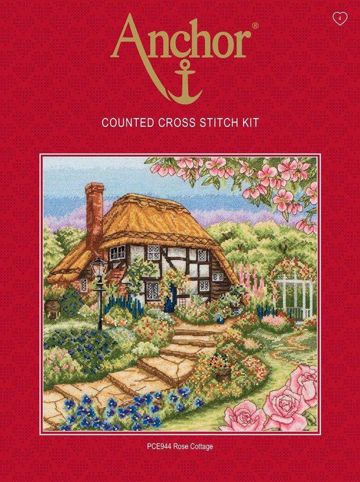 Cross Stitch Kit Anchor - Rose Cottage Cross Stitch Kits - HobbyJobby