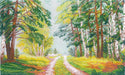 Cross Stitch Kit Andriana - F-19, ROAD FOREST ROAD Andriana Cross Stitch Kits - HobbyJobby
