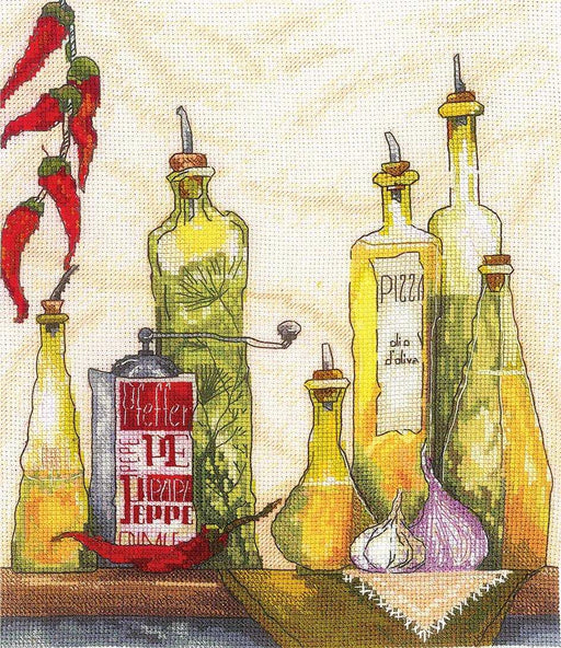 Cross Stitch Kit Andriana - S-65, SPICY OIL Andriana Cross Stitch Kits - HobbyJobby