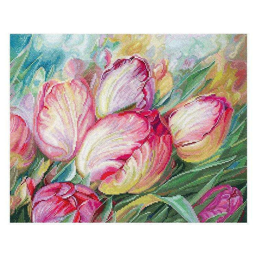 Cross Stitch Kit Andriana - Tulips, T-16 Andriana Cross Stitch Kits - HobbyJobby