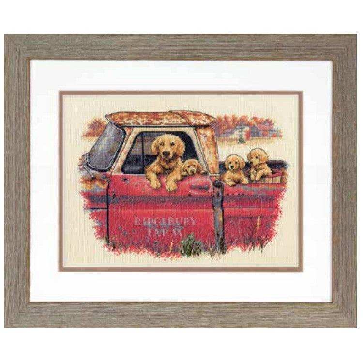 Cross Stitch Kit Dimensions - Golden Ride, D70-35405 Dimensions Cross Stitch Kits - HobbyJobby