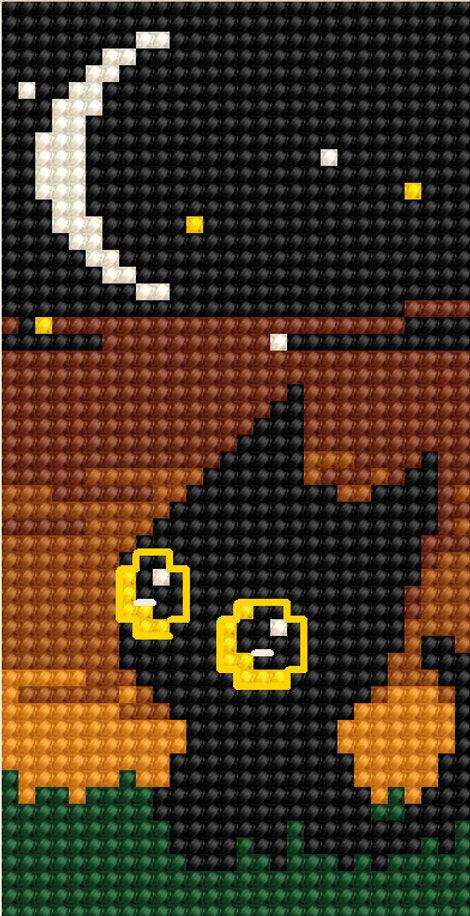 Cross Stitch Kit for Beginners - Kids Embroidery Kit B069 - HobbyJobby