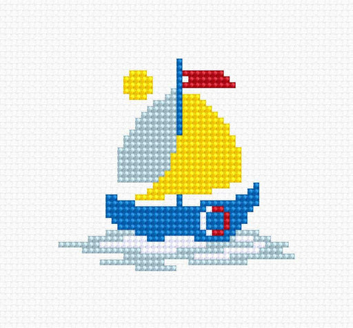 Cross Stitch Kit for Beginners - Luca-S Kids Embroidery Kit - HobbyJobby